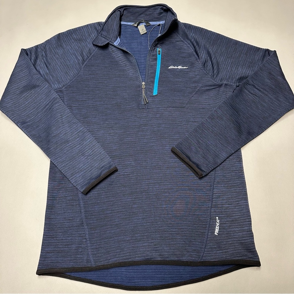 Eddie Bauer Motion 1/4 Zip Performance Top NWOT